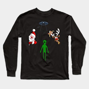 Christmas and ET Long Sleeve T-Shirt